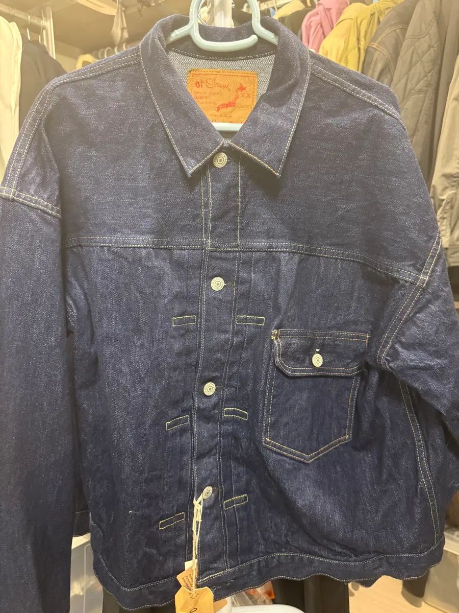 オアスロウ タイプ1 セルビッジ デニム ジャケット 5サイズ 36,580円