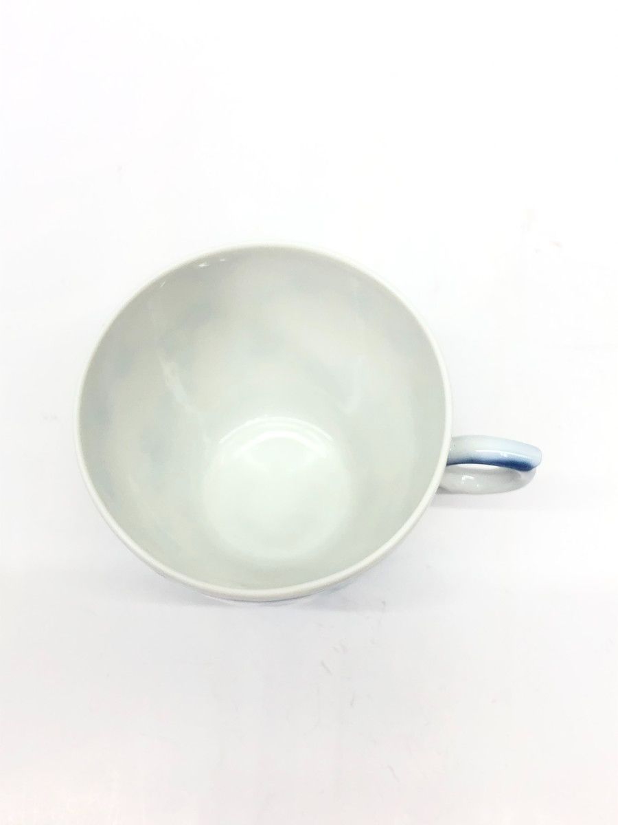キッチン・食器 ☆ カップ＆ソーサー ニ脚 ブルーフルーテッド プレイン