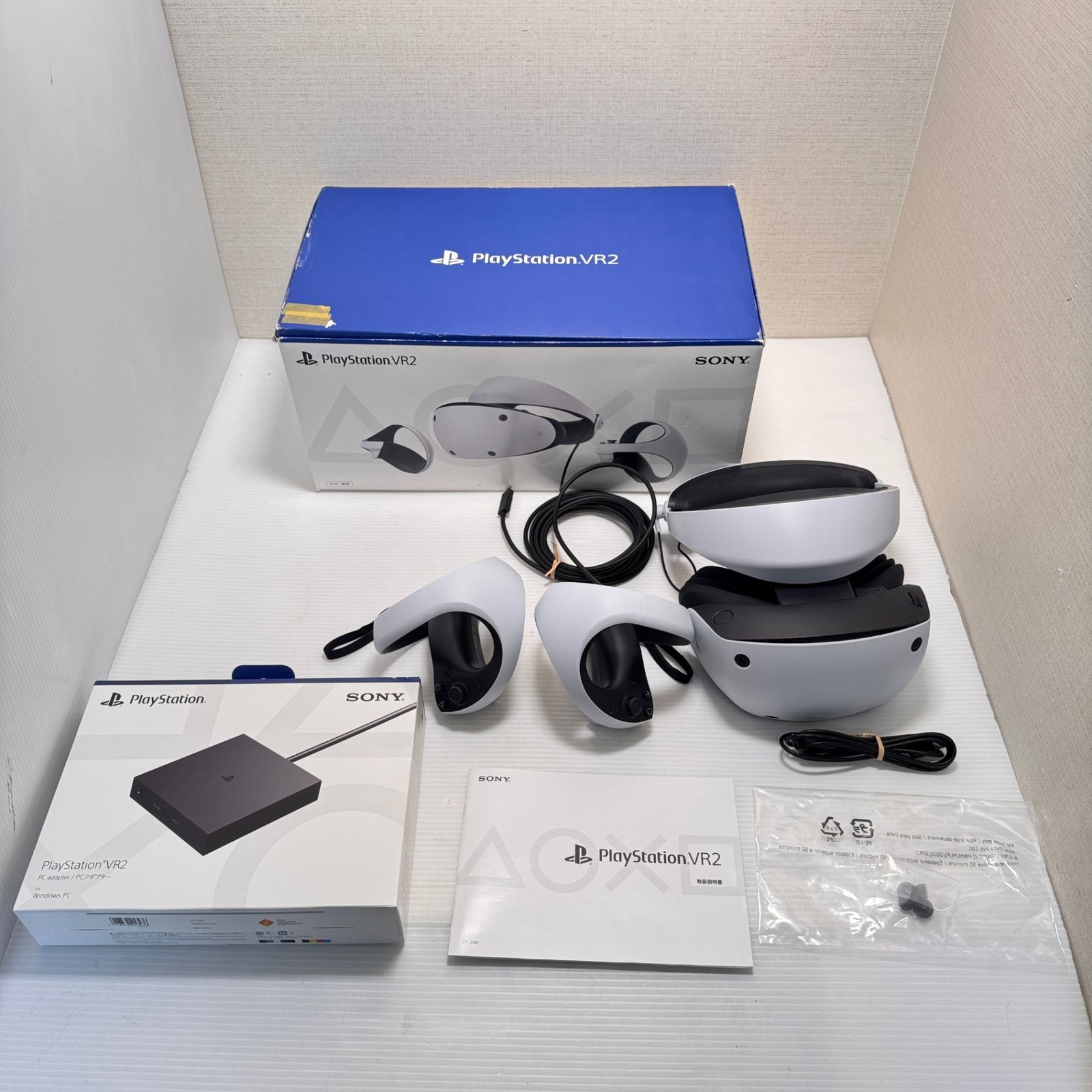 PS5 PlayStation VR2【動作確認済】 動作確認済み SONY PlayStation VR2 PCアダプターセット（CFI-ZVR1