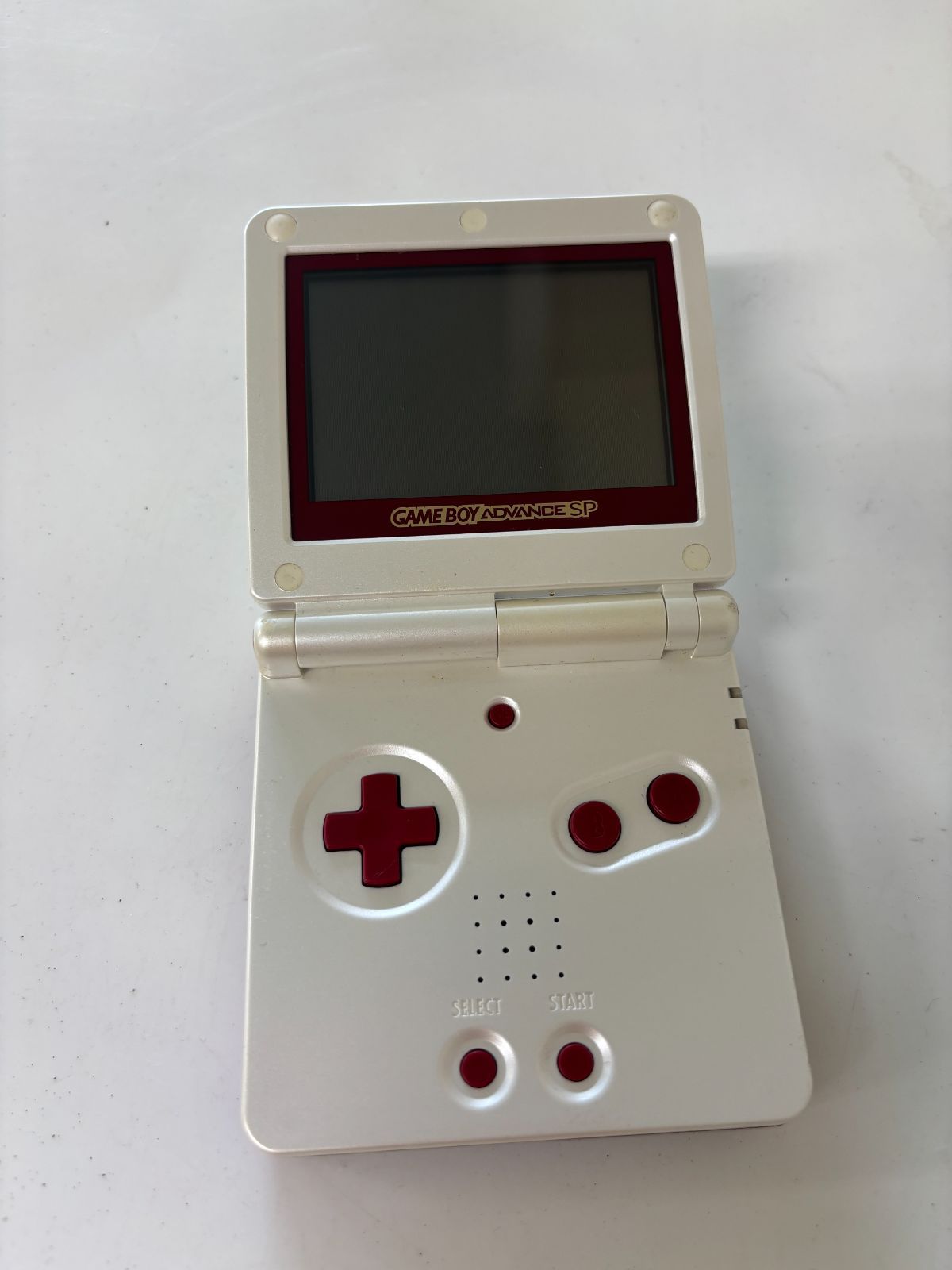 ジャンク】任天堂 ゲームボーイアドバンスSP ファミコンカラー 本体