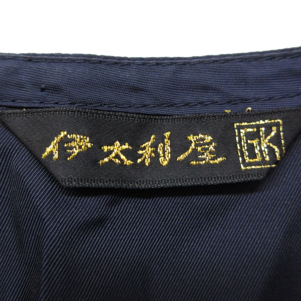 伊太利屋 ❤︎GKITALIYAʕ•ᴥ•ʔ刺繍 ブラックベスト 伊太利屋