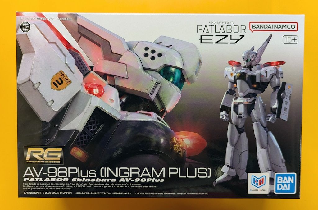 BANDAI SPIRITS RG 機動警察パトレイバーEZY AV-98Plus（イングラム・プラス）