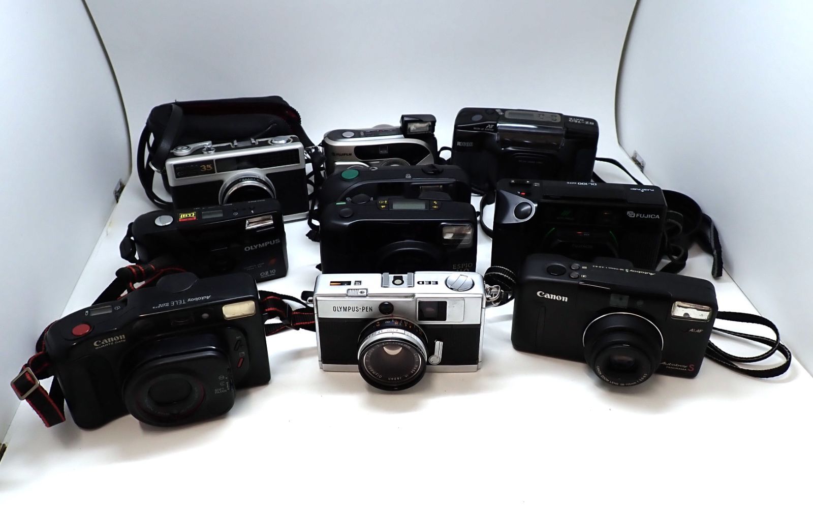 追】Canon オートボーイ他 PENTAX オリンパス FUJI FILM等 コンパクト
