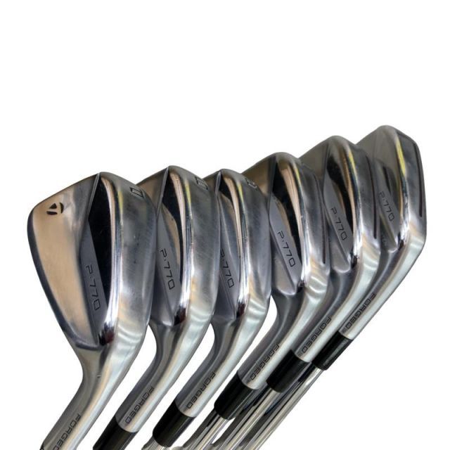 【中古】 テーラーメイド Taylor Made P・770(2020) 6S アイアンセット IR Dynamic Gold EX TOUR ISSUE (フレックスS) メンズ 男性用 右利き 右用 Cランク ゴルフクラブ