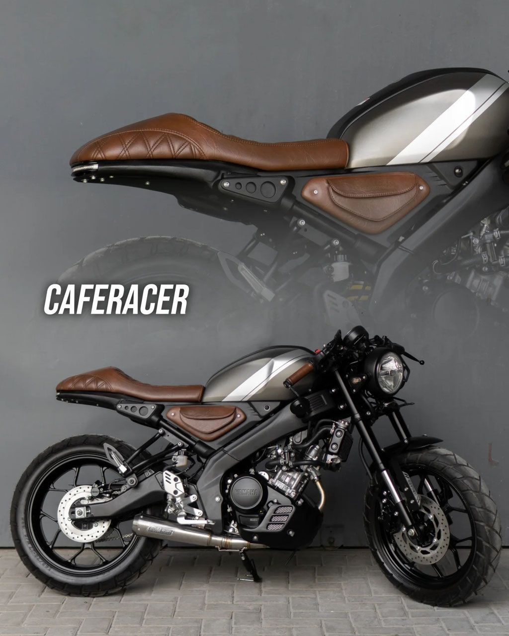 DMWORK MC XSR155 XSR125 リアボディキット カフェレーサー