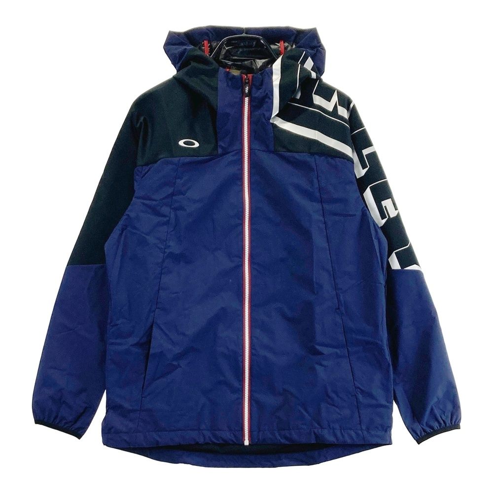 サイズ：L OAKLEY オークリー FOA404163 ; 裏起毛パーカー ジャケット 保温 ネイビー系 [240101751435] ゴルフウェア メンズ ストスト