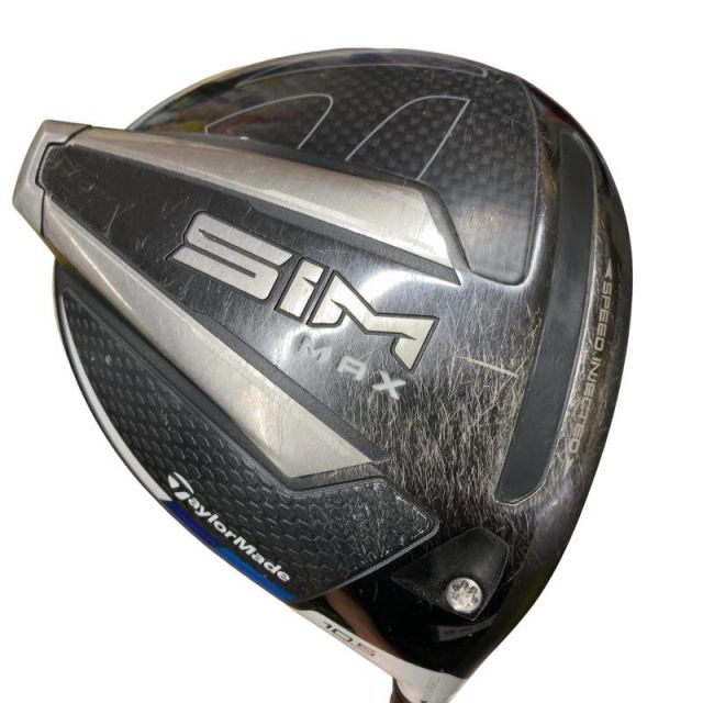 【中古】 テーラーメイド SIM MAX 10.5° ドライバー DR TENSEI BLUE TM50(DR) (フレックスSR) メンズ 男性用 右利き 右用 Cランク ゴルフクラブ 17,404円