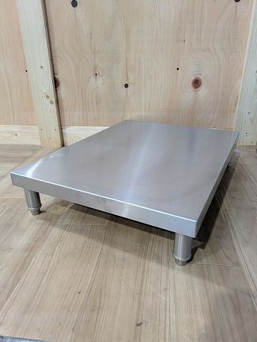 ステンレスガス台 W500×D650×H140 愛知 中古 作業台 調理台 架台 コンロ台 ステンレス台 6,424円