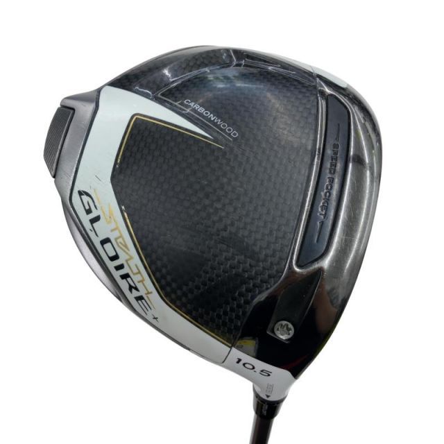 【中古】 テーラーメイド STEALTH GLOIRE+ 10.5° ドライバー DR SPEEDER NX for TM(DR) (フレックスSR) メンズ 男性用 右利き 右用 Cランク ゴルフクラブ