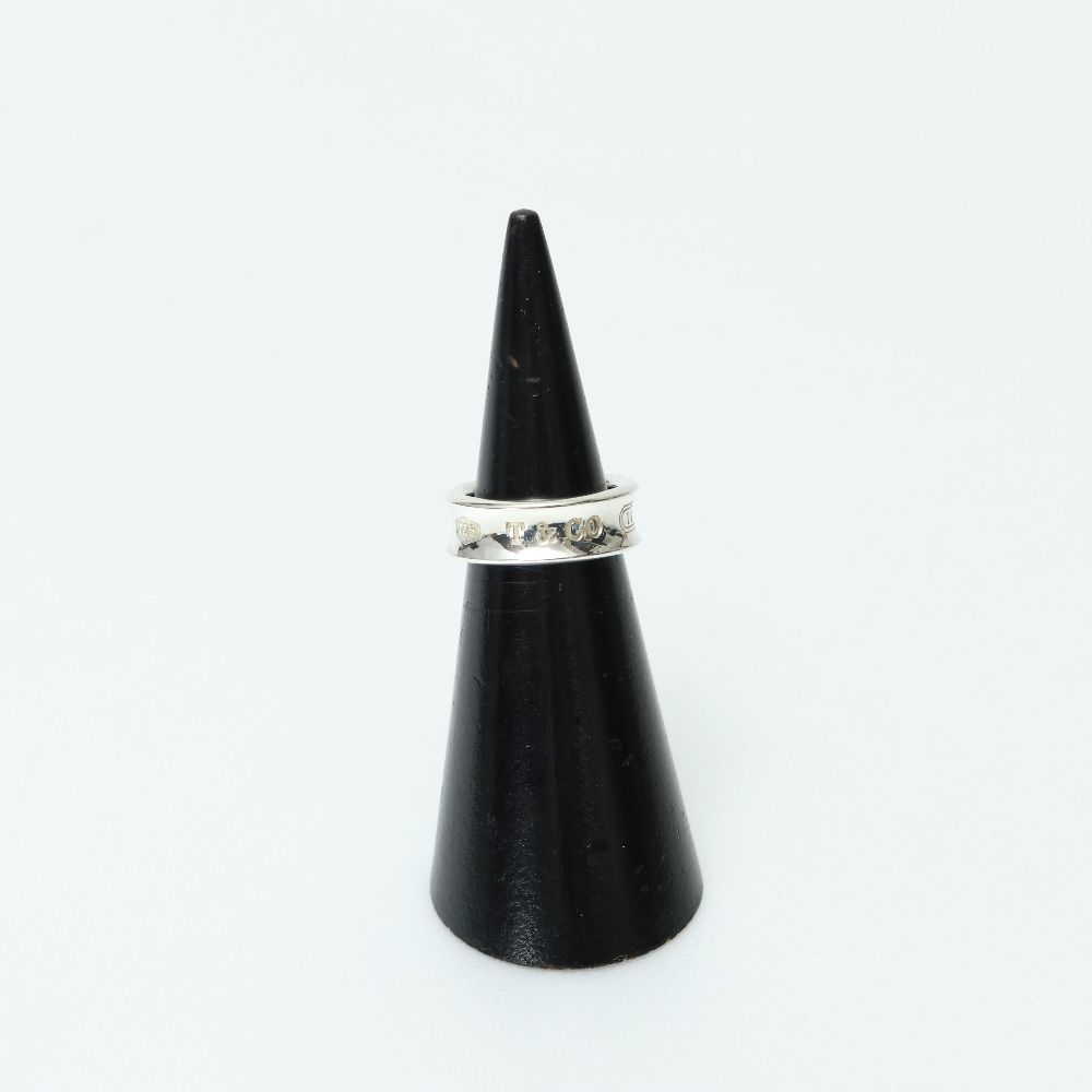 ■美品■TIFFANY&Co. ティファニー ミディアム 1837 リング・指輪 シルバー925 スターリングシルバー ブランド古着【中古】20260810/RB0364