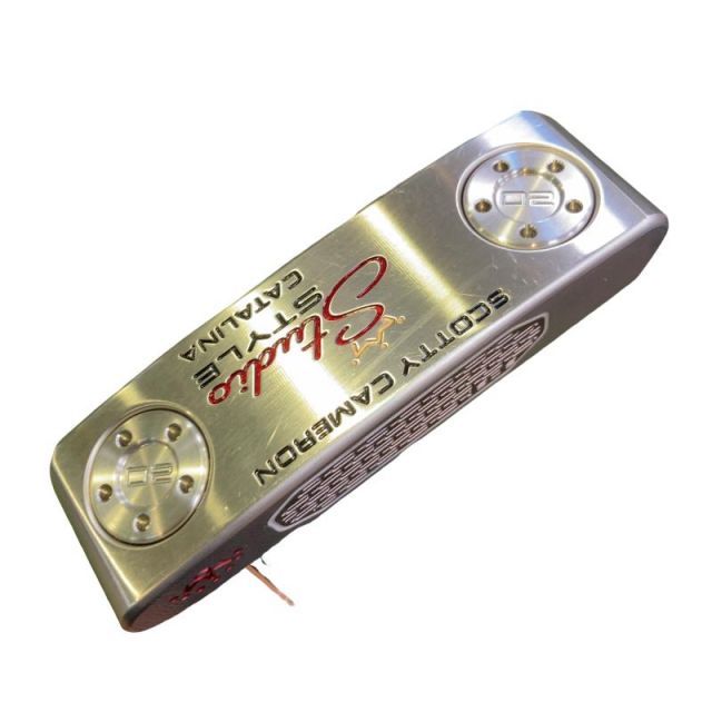 【中古】 タイトリスト SCOTTY CAMERON STUDIO STYLE CATALINA(2025) 33インチ パター PT スチール (フレックスその他) メンズ 男性用 右利き 右用 Bランク ゴルフクラブ