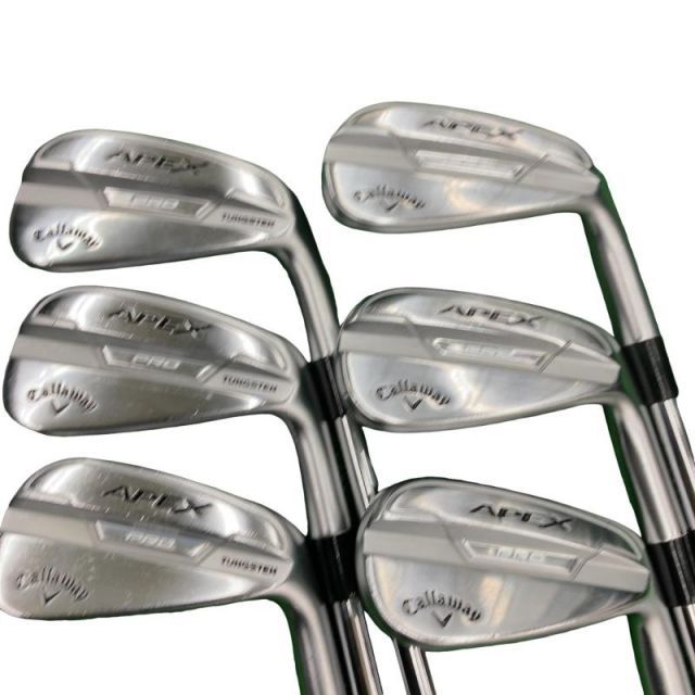 【中古】 キャロウェイ APEX PRO(2021) 6S アイアンセット IR Dynamic Gold (フレックスS) メンズ 男性用 右利き 右用 Cランク ゴルフクラブ