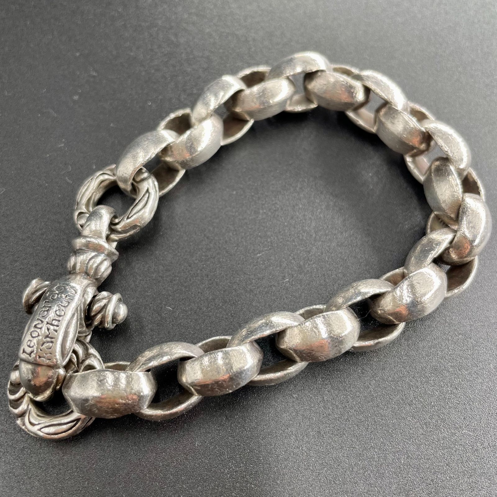 Leonard Kamhout レナードカムホート シルクリンク ブレスレット SV925 シルバー