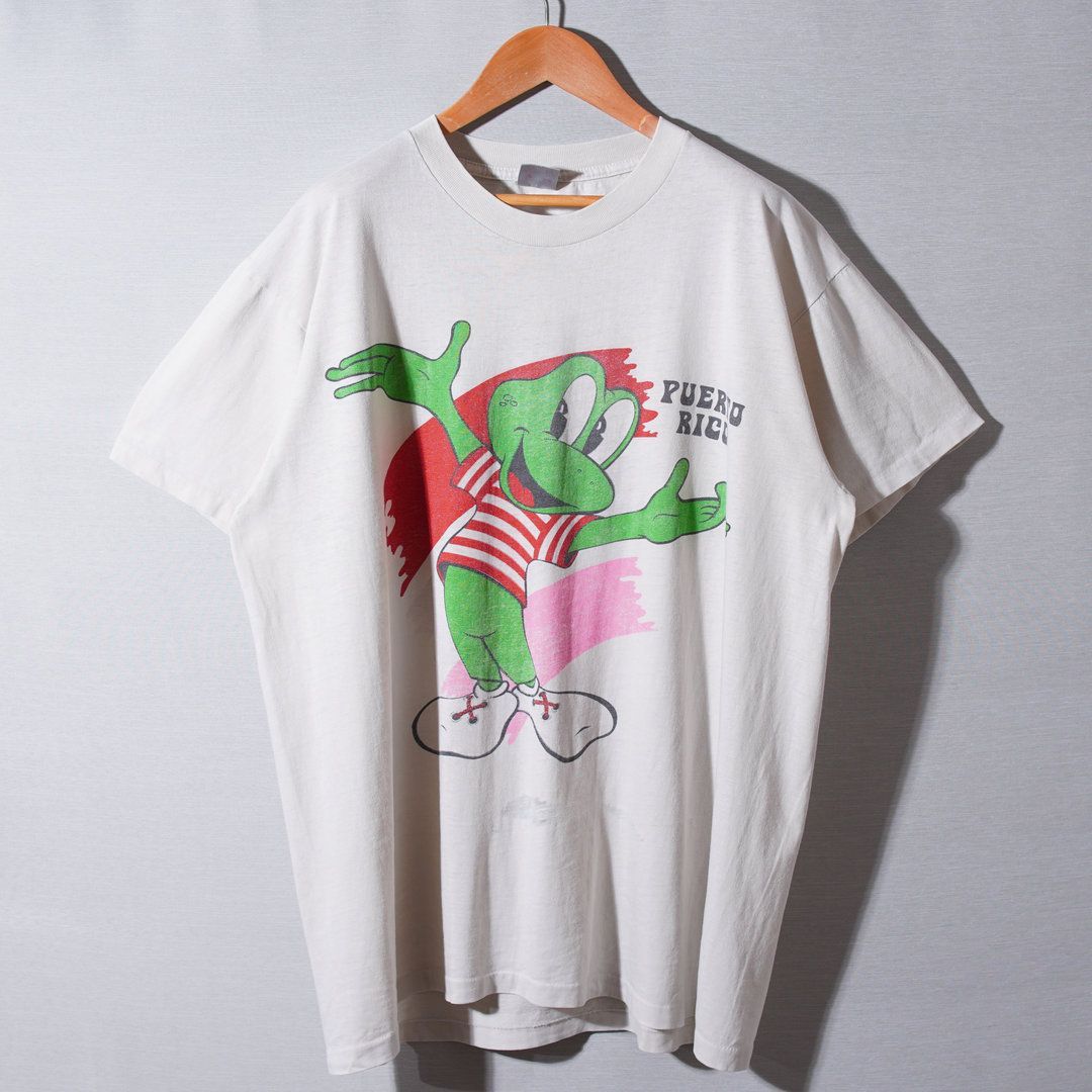 90s USA製 アニマル Tシャツ XL 相当 グレー ヴィンテージ Vintage