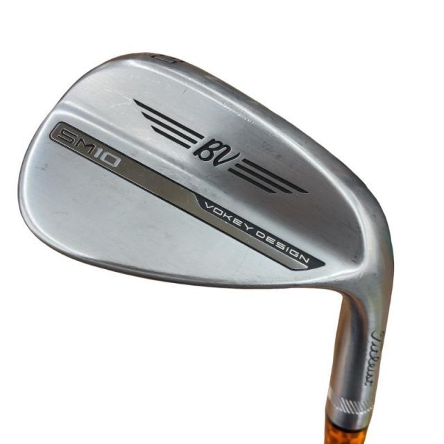 【中古】 タイトリスト VOKEY SPIN MILLED SM10 ツアークロム 50°/12°F ウェッジ WG リシャフト (フレックスその他) メンズ 男性用 右利き 右用 Cランク ゴルフクラブ