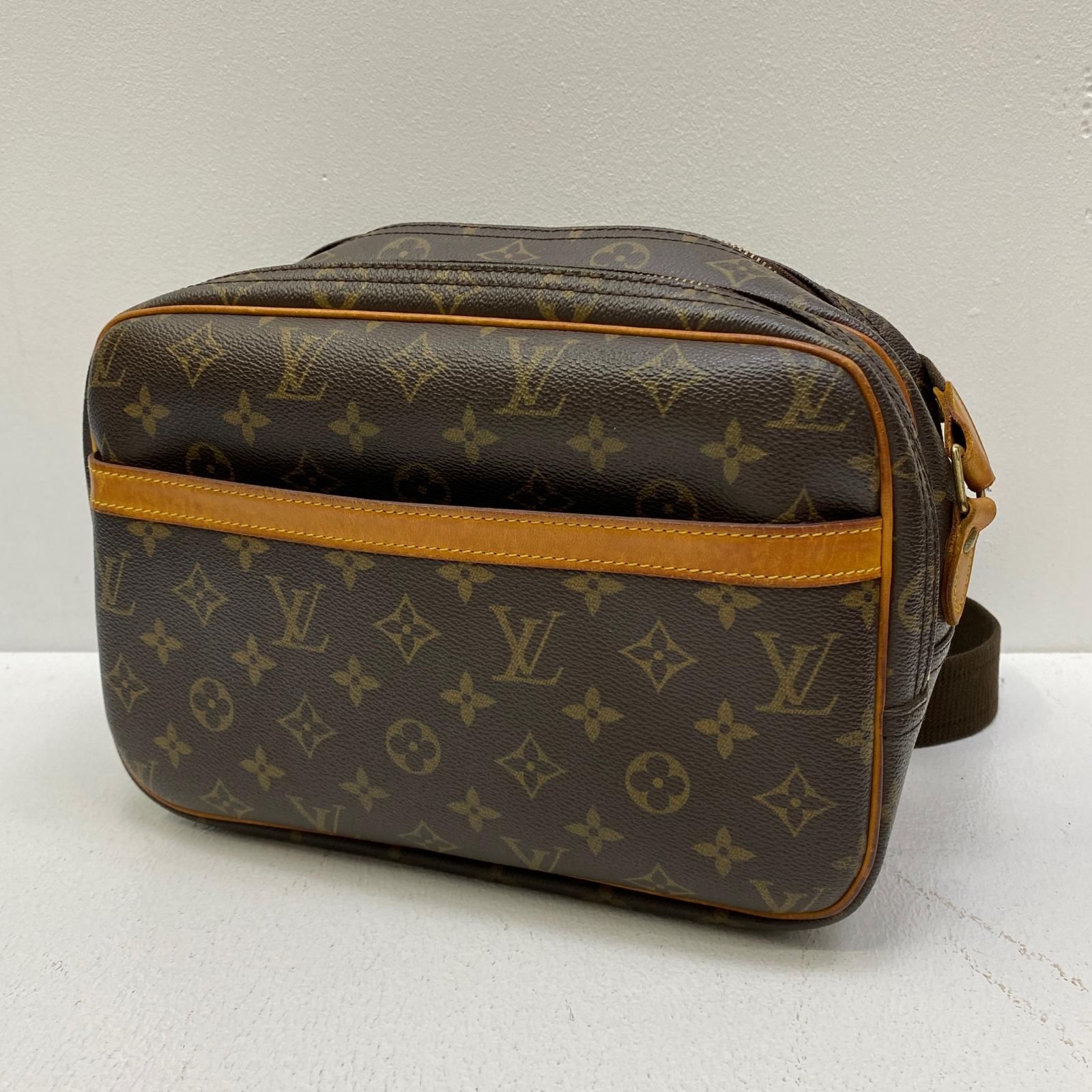 【加古川店】 中古 LOUIS VUITTON | ルイ・ヴィトン ショルダーバッグ 14 リポーター PM M45254 モノグラム 【122】