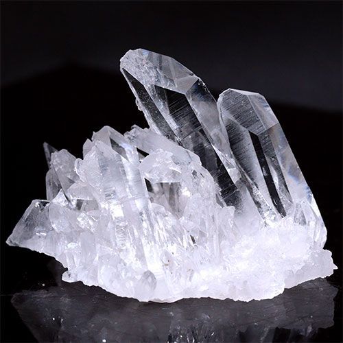 〔D123-27〕極上品 アーカンソー州産 水晶 クラスターARKANSAS CRYSTAL ギャランティーカード付