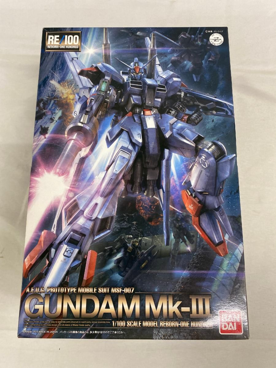 【未開封】RE/100 1/100 MSF-007 ガンダムMk-III