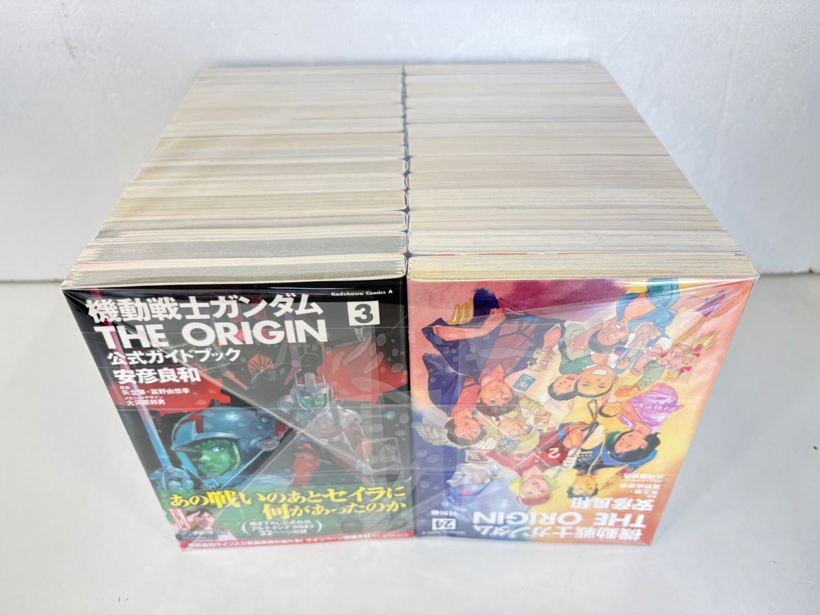 漫画コミック【機動戦士ガンダムTHE ORIGINオリジン1-24巻＋公式ガイド