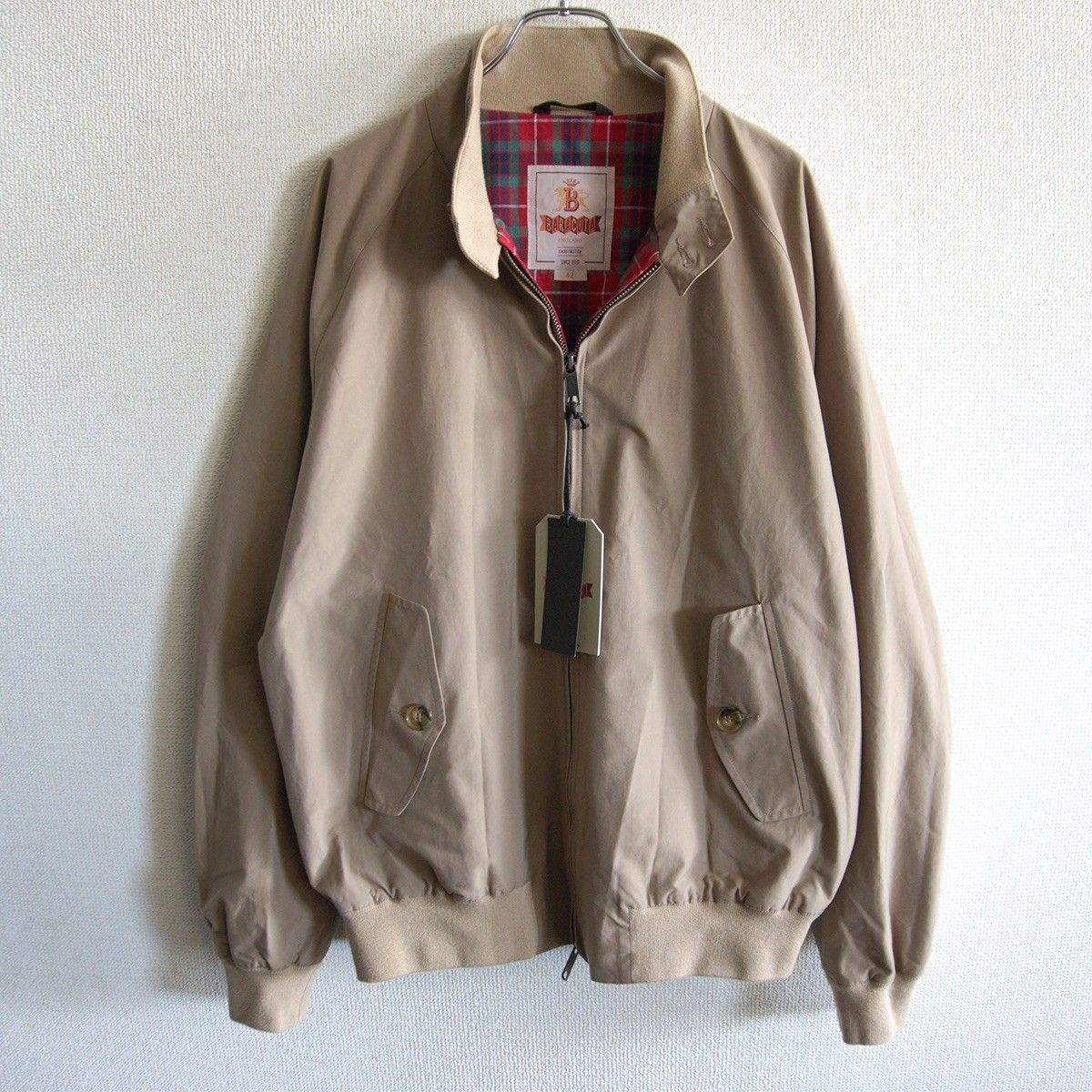 美品/タグ付き】 BARACUTA 【G9 スウィングトップ ハリントン