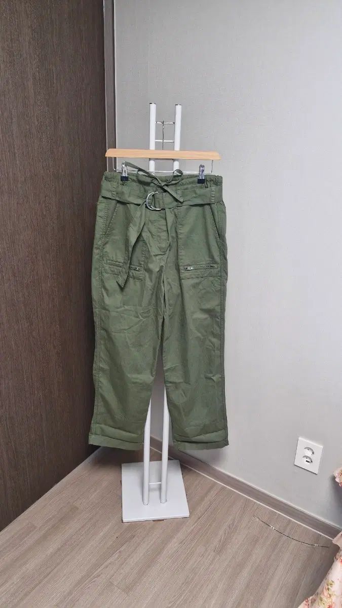 マージュ maje (36) カーキ カーゴ パンツ ベルト セット 6,934円