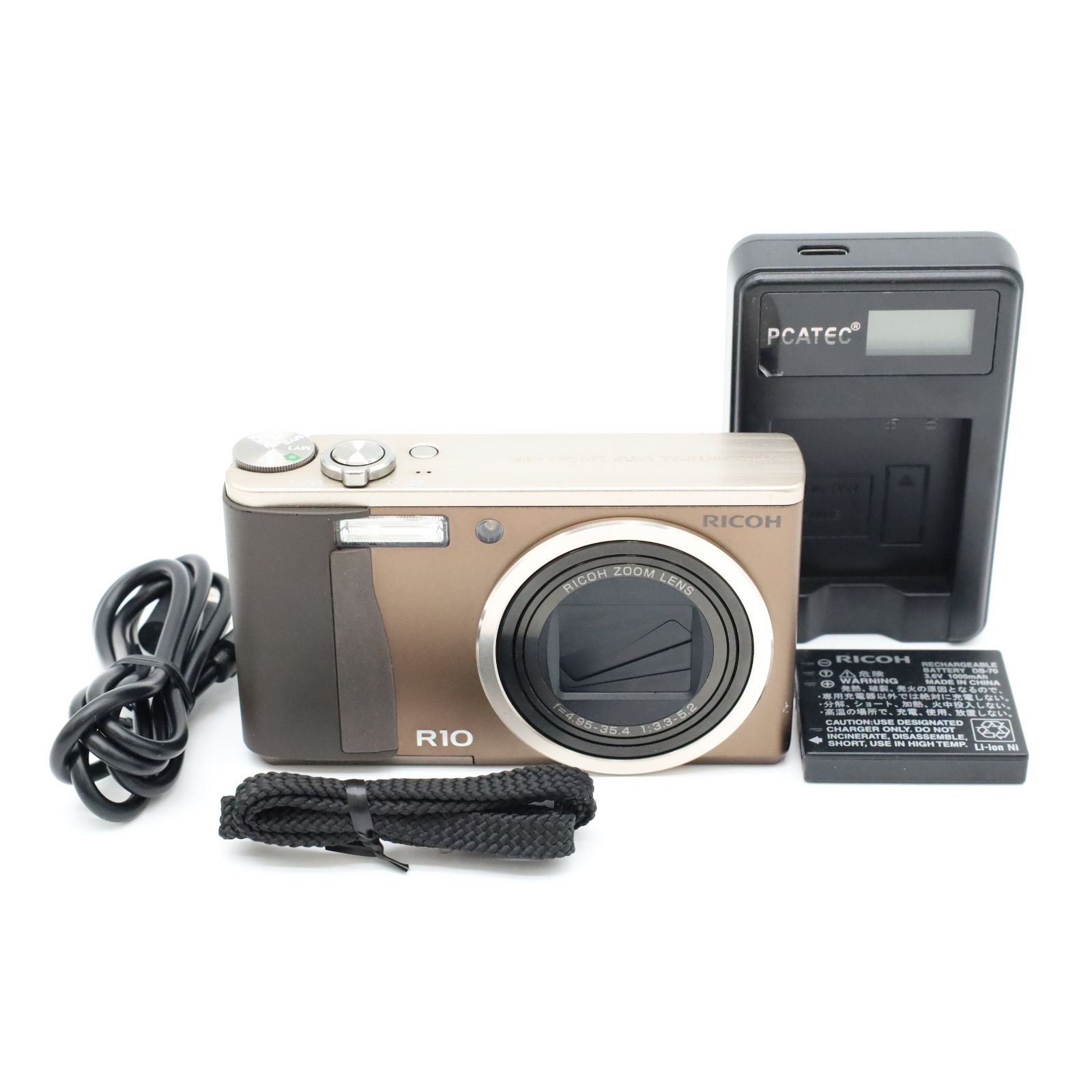 ■美品■ RICOH R10 ブラウン 番:704