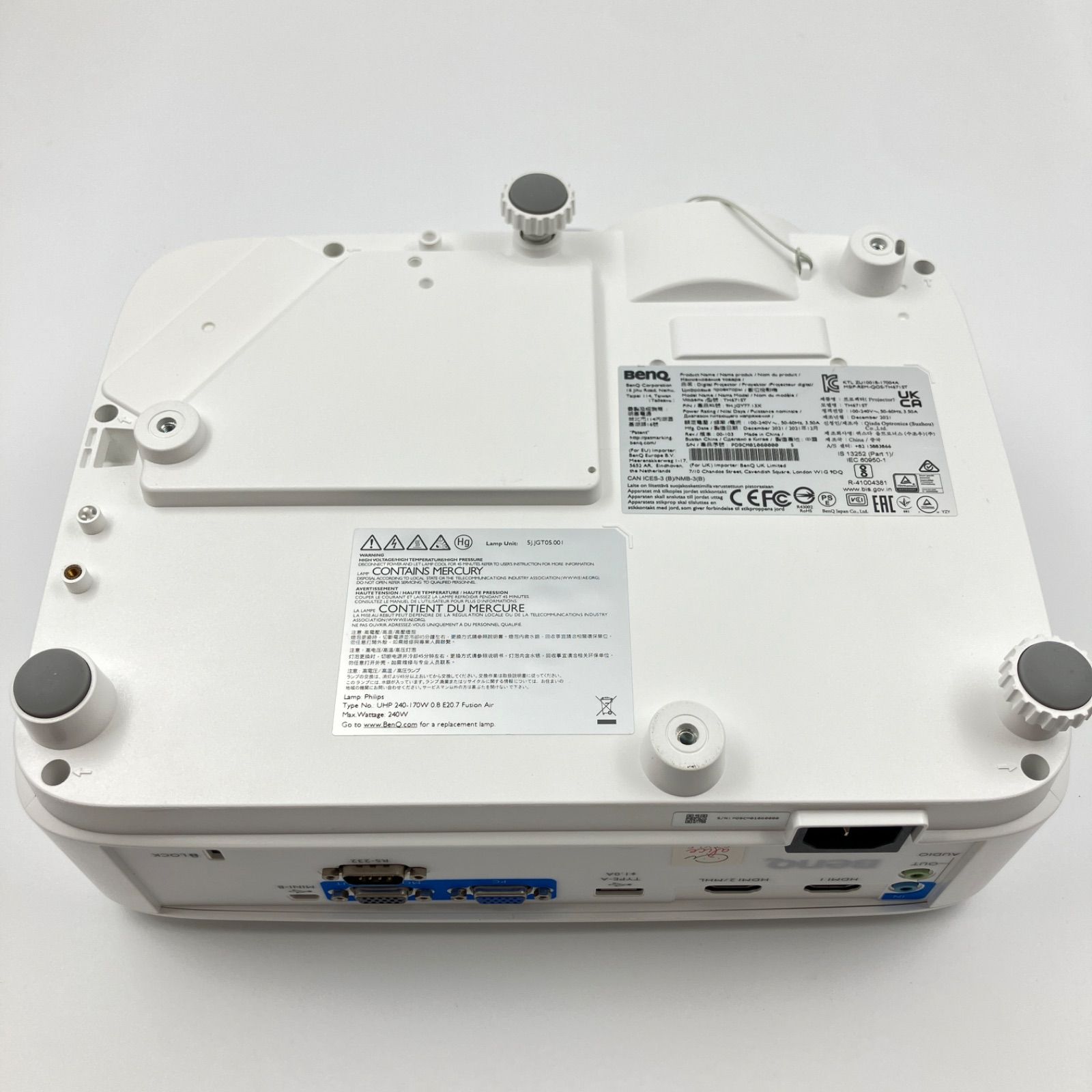 BenQ ベンキュー 短焦点プロジェクター プロジェクター ホームシアター