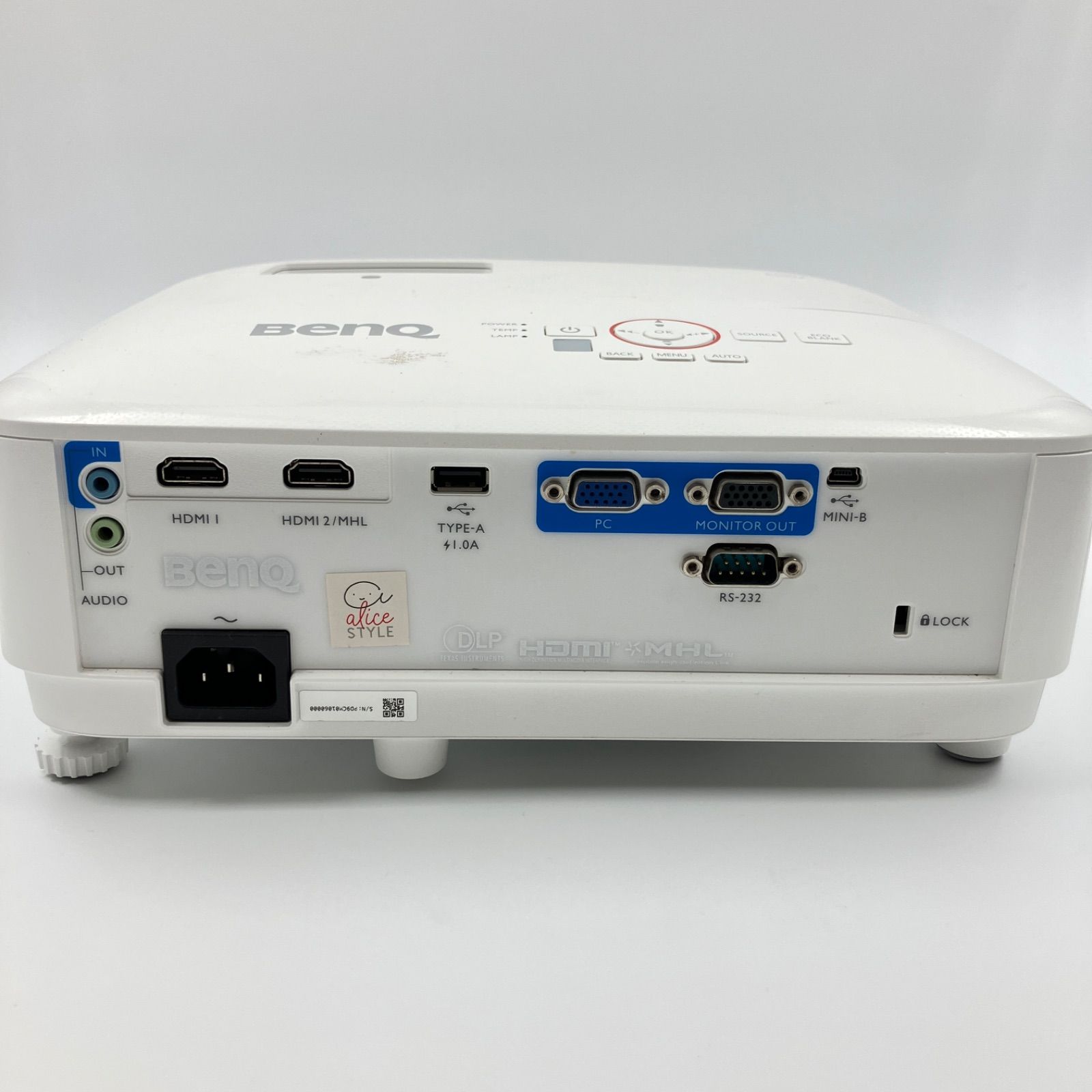 BenQ プロジェクター HDMI対応 BenQ ベンキュー 短焦点プロジェクター プロジェクター ホームシアター