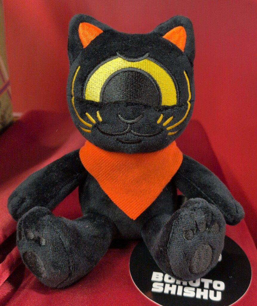 REALHEAD　ボクトウ刺繍 フォーチュンキッド　おすわりぬいぐるみ　黒 8,724円