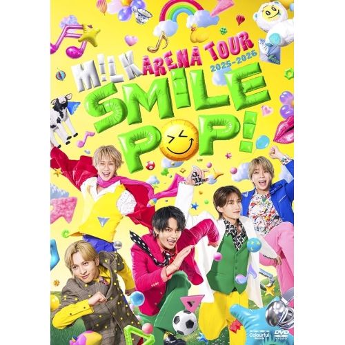 【DVD】M!LK / M!LK ARENA TOUR 2025-2026 ”SMILE POP!”(初回限定盤) (VIZL-2540)