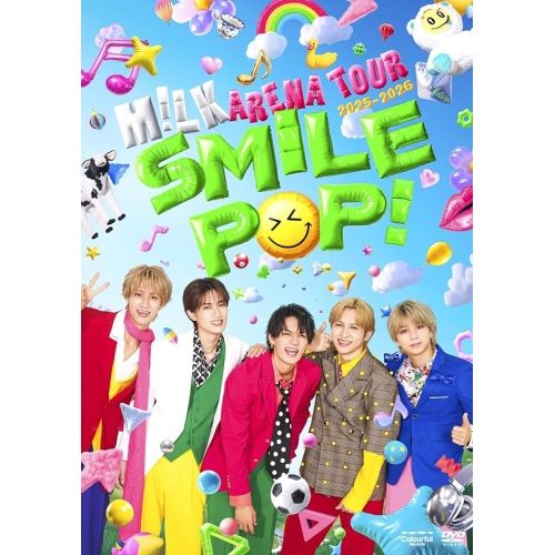 【DVD】M!LK / M!LK ARENA TOUR 2025-2026 ”SMILE POP!”(通常盤) (VIBL-1219) 5,940円