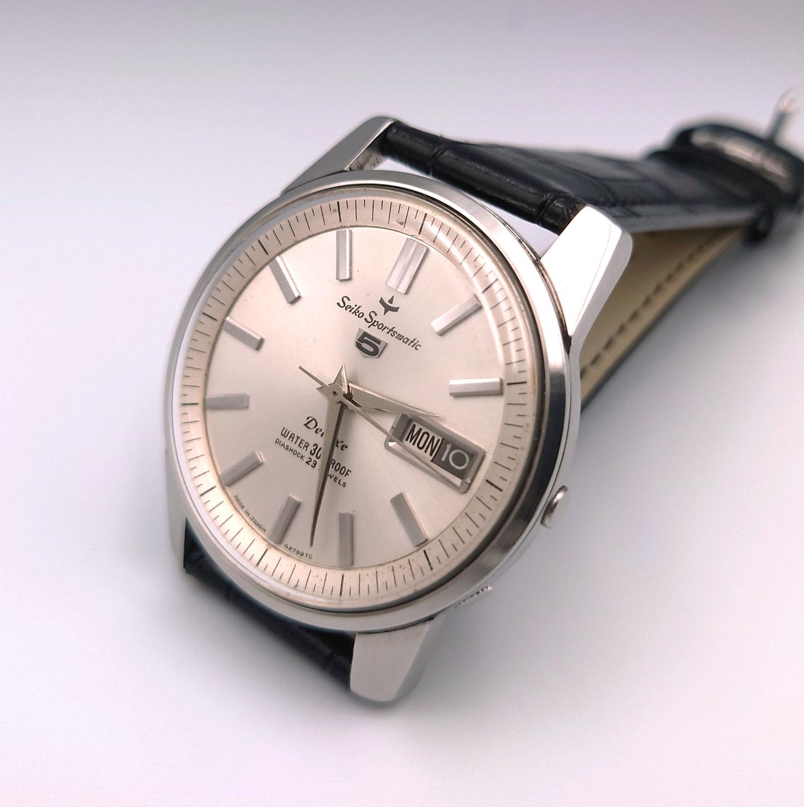 希少 稼働美品】 SEIKO セイコー SPORTSMATIC5 DELUXE スポーツ 
