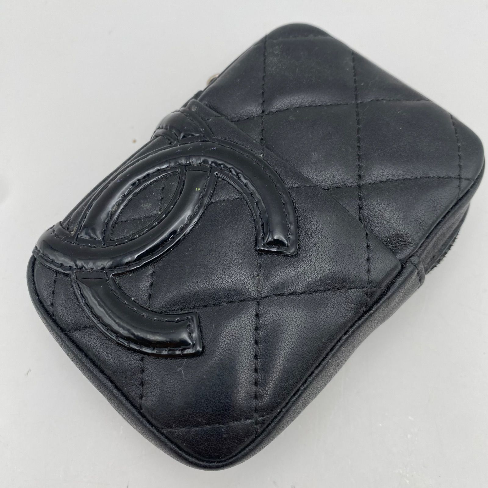 K CHANEL シャネル カンボンライン シガレットケース タバコケース 