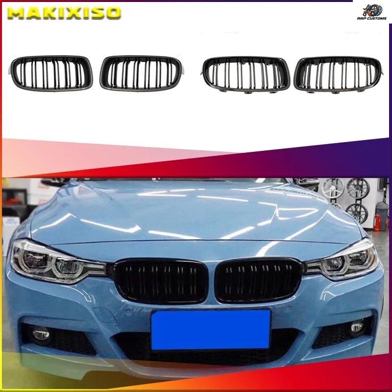GLOSS FRONT GRILLE/GRILLES KIDNEY BMW 3-SERIES F30 F31 F35 2012-2017 CAR STYLING