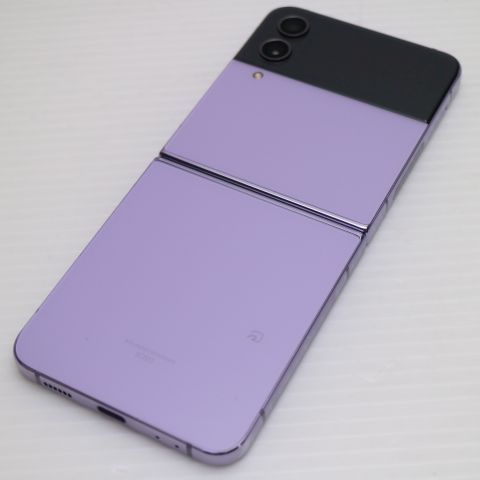 超美品 SIMフリー Galaxy Z Flip4 パープル スマホ 土日祝発送 即日