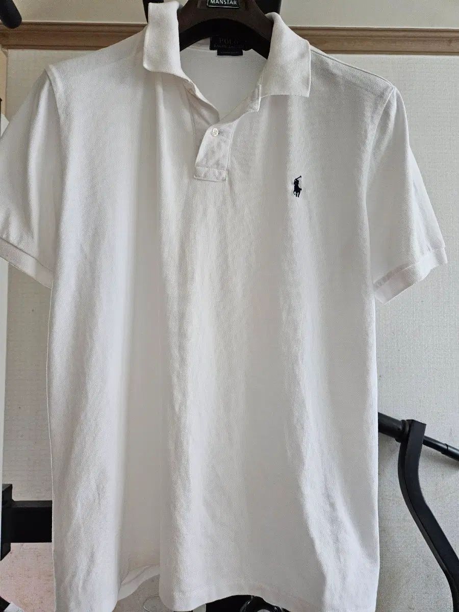 POLO RALPH LAUREN ポロラルフローレン 半袖 カラーTシャツ 白 L サイズ