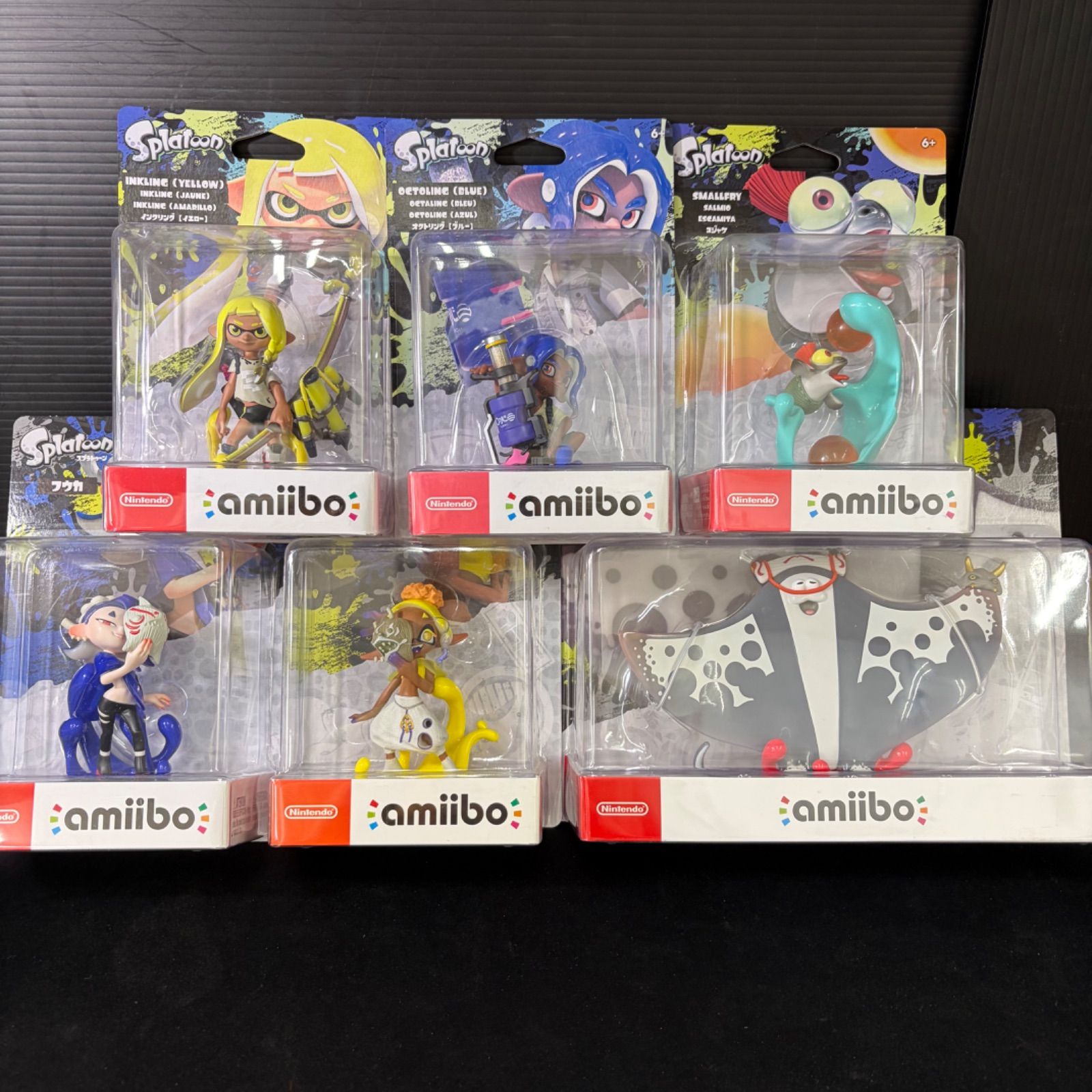 新品未使用　スプラトゥーン　アミーボ　6点セット TKOSN様専用】新品 amiibo スプラトゥーン3 アミーボ6個セット