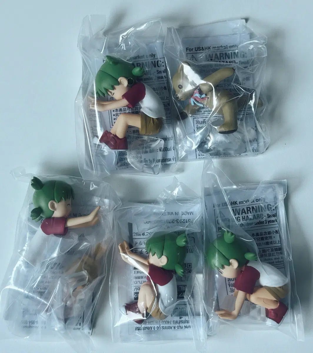 未開封) よつばと ガチャ 5種 まとめ 出品