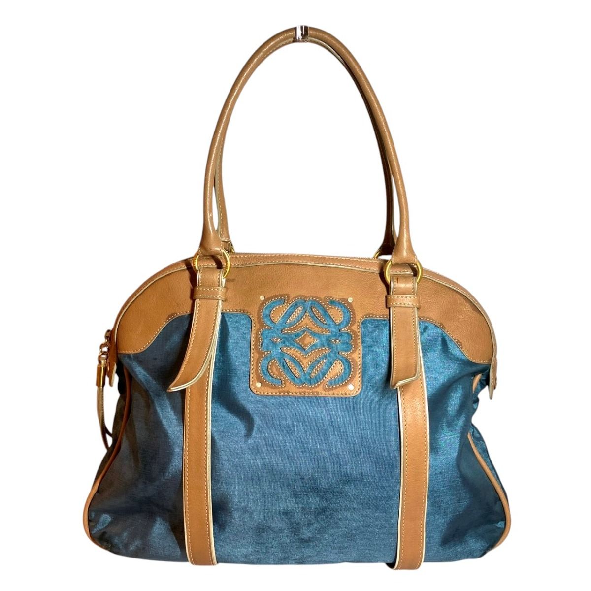 ロエベ LOEWE アナグラム ハンドバッグ ナイロン レザー レディース 28,656円
