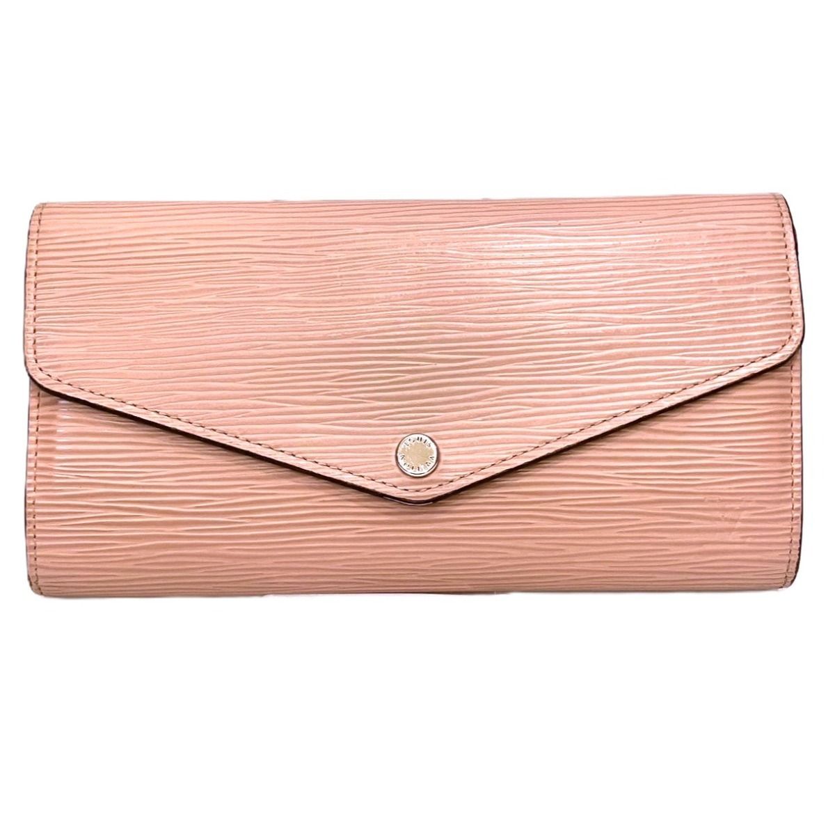ルイ・ヴィトン LOUIS VUITTON ポルトフォイユサラ エピ 長財布 レザー M61216 レディース
