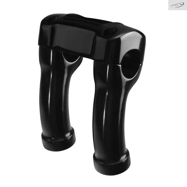Motorcycle 4インチ Handlebar Riser Clamp Kit Harley Softail Breakout 1.25インチ Bar