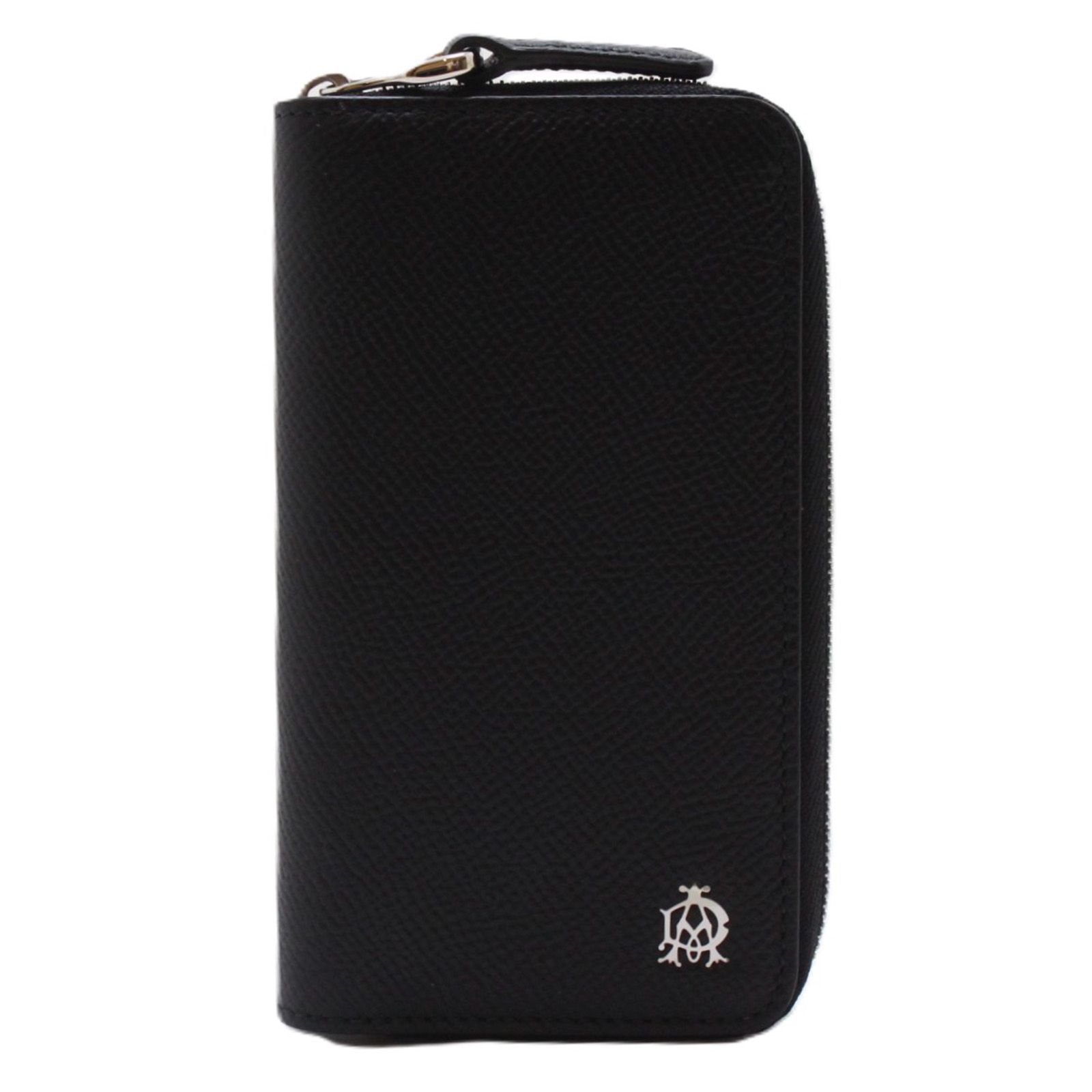 Dunhill ダンヒル カドガン ラウンドジップ6連キーケース L2Z2Z2A キーケース カーフ ブラック メンズ【中古】460