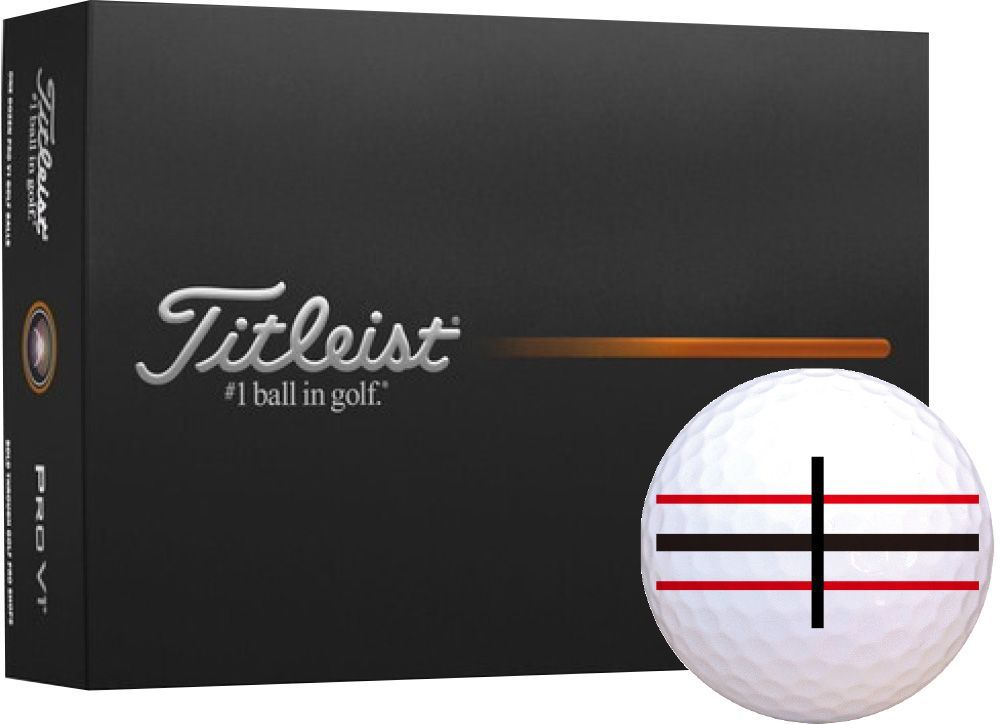 アライメント付きゴルフボール【ロックオンライン】タイトリスト PRO V1 ホワイトボール 7,056円