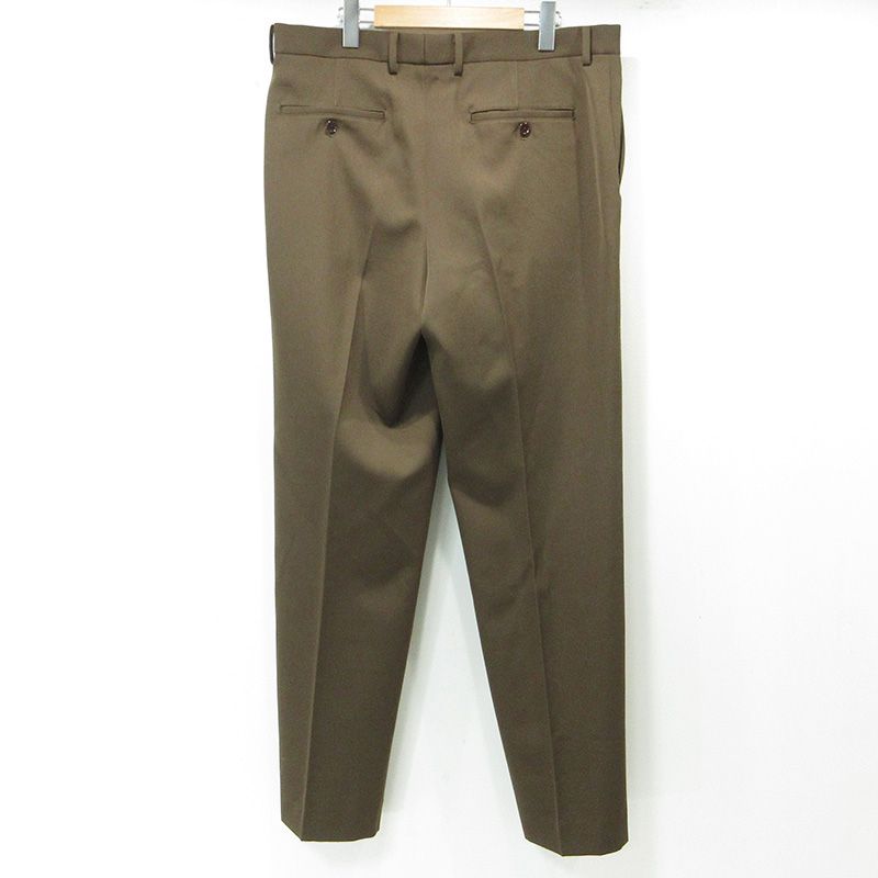【三重本店】 中古 SOPH. | ソフ DOESKIN WOOL TUCK SLACKS ドスキンウールタックスラックス パンツ SPNT-260037 ブラウン サイズ：5 【107】