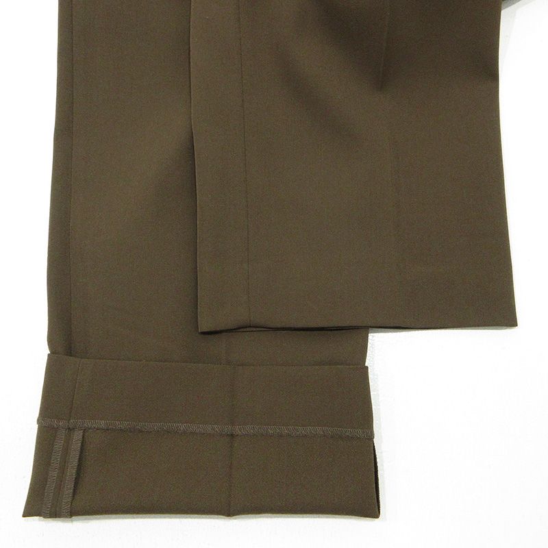 【三重本店】 中古 SOPH. | ソフ DOESKIN WOOL TUCK SLACKS ドスキンウールタックスラックス パンツ SPNT-260037 ブラウン サイズ：5 【107】