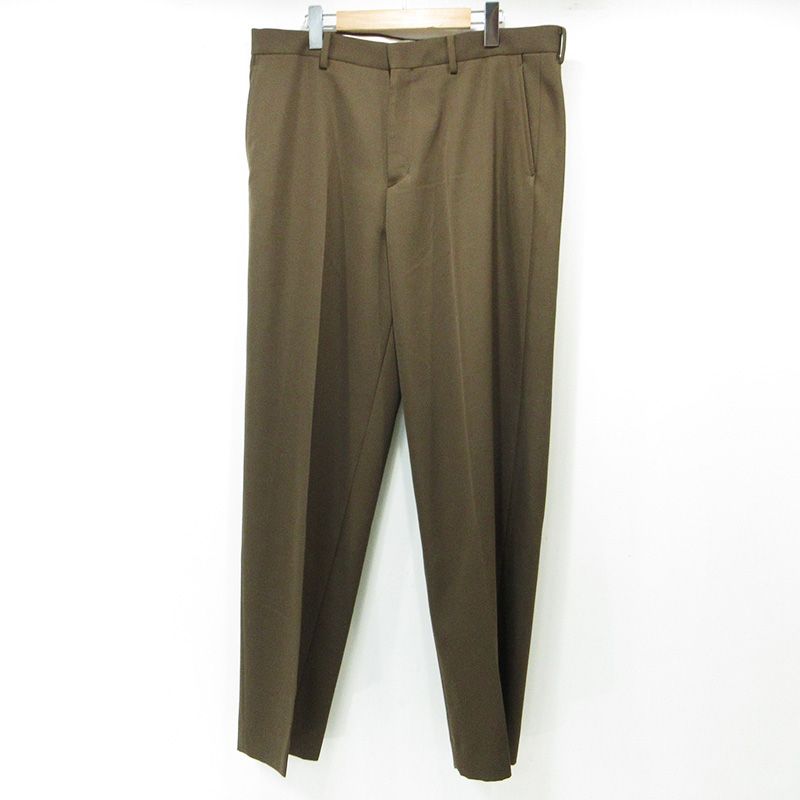 【三重本店】 中古 SOPH. | ソフ DOESKIN WOOL TUCK SLACKS ドスキンウールタックスラックス パンツ SPNT-260037 ブラウン サイズ：5 【107】
