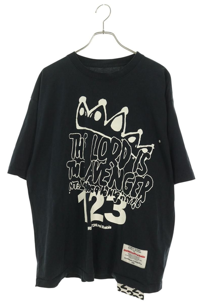 リヴィントンロイレビス クラウンプリントオーバーサイズTシャツ メンズ M 24,765円