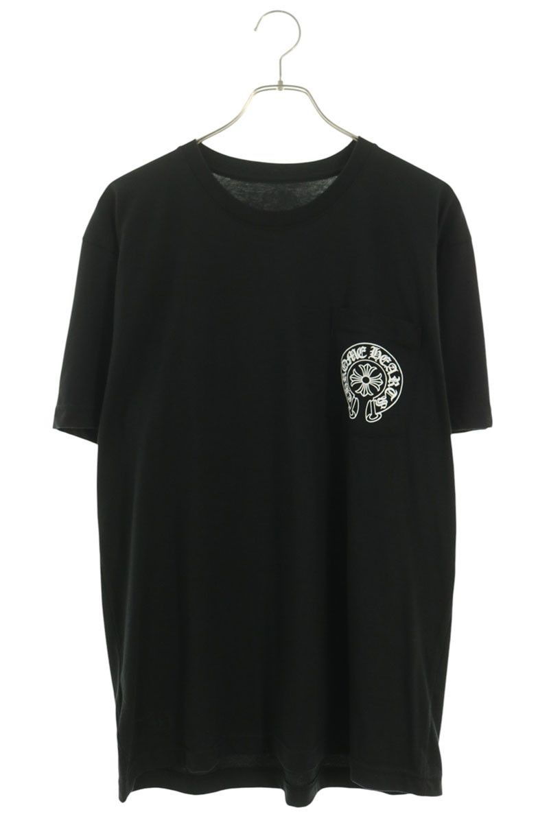 クロムハーツ CH T-SHRT 1 ラスベガス限定バックホースシュープリントTシャツ メンズ L