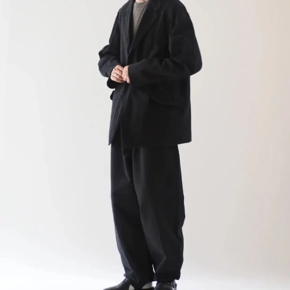 コモリ / ガーメントダイング セットアップ 24fw / 2size