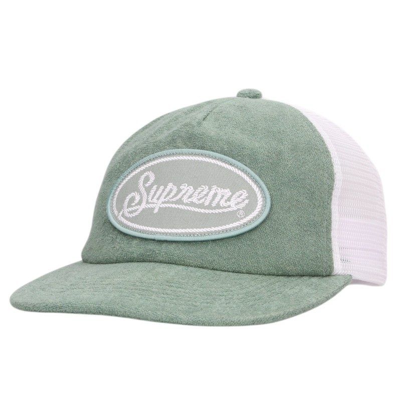シュプリーム  24SS  Terry Mesh Back 5-Panel テリーメッシュキャップ メンズ